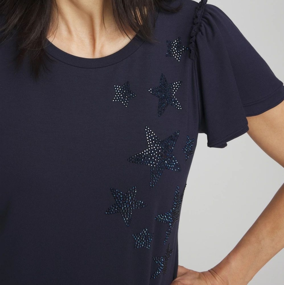 CHICO'S | Embellished Star Tee - Picture 5 of 13